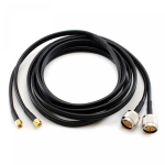 OEM N Male / SMA Male 5m Twin Koaksiaalkaabel CC-NM-SM-5-D