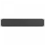 Stalflex Maskeerimisraam 19" 2U  Must S-RP19-2U-B