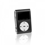 Setty MP3 Super Compact Music Player With LCD Display and MicroSD Card Slot + Headphones