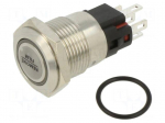 Switch: vandal resistant | Pos: 2 | SPDT | 1A/220VAC | IP65 | ON-(ON)