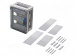 Enclosure: for modular components | IP66 | light grey | ENYSTAR