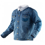 Jalan&otilde;ud, t&ouml;&ouml;riided | Isikukaitsevahendid // T&ouml;&ouml;-, kaitse-, k&otilde;rgn&auml;htavusega riided // Kurtka jeansowa ocieplana DENIM, rozmiar M