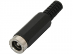 &Uuml;hendused // Different Audio, Video, Data connection plug and sockets // 9358#                Gniazdo dc 2,1/5,5 na kabel