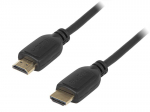 TV, SAT, HDMI, DVI kaablid ja tarvikud // HDMI, DVI, AUDIO &uuml;henduskaablid ja tarvikud // 92-213# Przyłącze hdmi-hdmi  3m  zawieszka