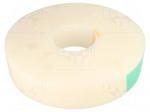 Tape: sealing | W: 25mm | L: 33m | Thk: 1mm | natural (transparent) | 2510