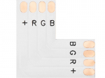 LED valgustus // Valgustid uutest tarnetest // 4863# Konektor do taśm led typu "l" 10mm rgb