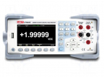 Benchtop multimeter | LCD 4,3" | 5,5 digit (200000) | Illumin: yes