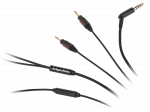 K&otilde;rvaklapid // Peakomplektid // Kabel nylonowy z mikrofonem do słuchawek Kruger&Matz
