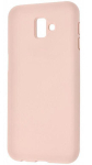 Back panel cover Evelatus Samsung Galaxy J4 Plus Nano Silicone Case Soft Touch TPU Pink Sand