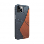 Back panel cover iLike Apple iPhone 14 Cover Prowhite Customized Print Design Blue Red