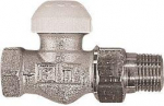 Straight thermostatic valve 1/2"HERZ