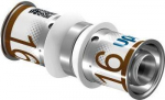Coupling 20x20 brass, Uponor