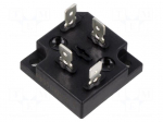 Bridge rectifier: single-phase | Urmax: 600V | Ufmax: 1.05V | If: 50A