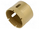 Diamond hole saw | &Oslash;: 68mm | Thread: M14 | Profi