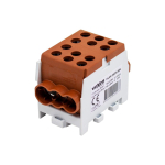 HLAK terminal Al/CU 2x35-4x25mm - pruun