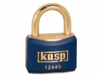 Padlock | shackle | brass | Protection: low (level 4) | A: 40mm | B: 21mm