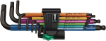 Wera 950/9 L-shaped hex key Metric 9 pc(s)