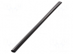 Heat shrink sleeve | glued | 30mm | L: 1m | black | Temp: -25&divide;125&deg;C