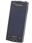 LCD for Sony Ericsson Xperia Ray ST18 with sensor and frame Black SWAP Grade A