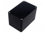Enclosure: multipurpose | X: 75mm | Y: 110mm | Z: 75mm | polyester | black