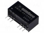 Converter: DC/DC | 3W | Uin: 36&divide;72VDC | Uout: 12VDC | Iout: 250mA | SIP8