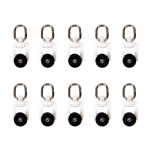 Set of 10 rings PNI PT923I for curtain rail, drapery PNI PT923