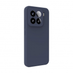 Back panel cover Evelatus Xiaomi 15 Premium Magnetic Soft Touch Silicone Case Dark Blue