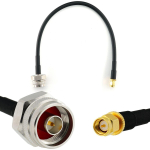 Rangeful SMA Stecker auf N Stecker Hex 30cm Koaxialkabel &mdash; HF240 (entspricht LMR240) HF240-NMH-SM-0.3