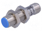 Sensor: inductive | 10&divide;30VDC | M12 | IP67 | 200mA | -25&divide;75&deg;C | brass