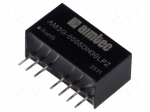 Converter: DC/DC | 3W | Uin: 4.5&divide;9VDC | Uout: 5VDC | Uout2: -5VDC | SIP8