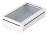 Enclosure: desktop | BoVersa | X: 140mm | Y: 210mm | Z: 63mm | white