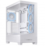 Computer case Asus  Case|| A31 PLUS Case|MidiTower|Case product features Transparent panel|ATX|BTX|MicroATX|MiniITX|Colour White|A31PLUSTGARGBWHITE