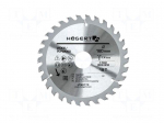 Circular saw | &Oslash;: 160mm | W: 1.4mm | Teeth: 18 | wood,chipboard | 30mm