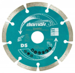 MAKITA DIAMOND BLADE 125x22,23mm SEGMENT /10pcs. CONCRETE, BRICK, MARBLE