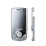 Samsung U700 Full Case Without Keyboard And Battery Cover Original Used Gray (Grade A)