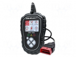 Meter: OBD diagnostic | LCD 2,4" | user's manual | OBD | 8&divide;25VDC