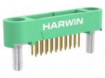 Connector: wire-wire/PCB | socket | male | PIN: 20 | Gecko | 2A | 450V