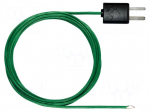 Probe: K-type temperature | -50&divide;250&deg;C | Probe dia: 1.5mm | Len: 1.5m