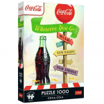 M&auml;nguala | PC | Konsoolid | Tarvikud // Harivad m&auml;nguasjad | Interaktiivsed | Loomingulised | Kunstilised // Puzzle - 1000 Premium Plus - Coca-Cola: Gdziekolwiek zmierzasz - Trefl 12098