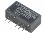 Converter: DC/DC | 2W | Uin: 21.6&divide;26.4V | Uout: 12VDC | Uout2: -12VDC