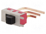 Switch: slide | Pos: 2 | SPDT | 3A/250VAC | 6A/28VDC | ON-ON | -30&divide;65&deg;C