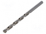 Drill bit | for metal | &Oslash;: 12mm | L: 205mm | Working part len: 134mm