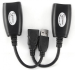 Cable Gembird USB Male - USB Female 30m Black
