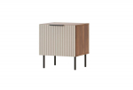 Cama Bedside cabinet, 2 pcs. ALMERA 50x42x44 walnut/cashmere
