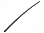 Heat shrink sleeve | glued | 4: 1 | 24mm | L: 1.2m | black