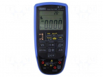 Digital multimeter | LCD | (6000) | 3x/s | True RMS | -200&divide;1000&deg;C | IP65