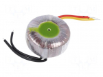 Transformer: toroidal | 50VA | 230VAC | 15V | 15V | 1.66A | 1.66A | 0.7kg
