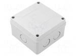 Enclosure: junction box | X: 89mm | Y: 52.5mm | Z: 89mm | wall mount
