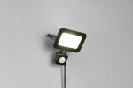 Trio Funchal LED sienas lampa 12 cm matt black motion sensor 4000K R23349132 4017807648089