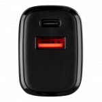 Tactical Base Plug Dual 20W Charger / black